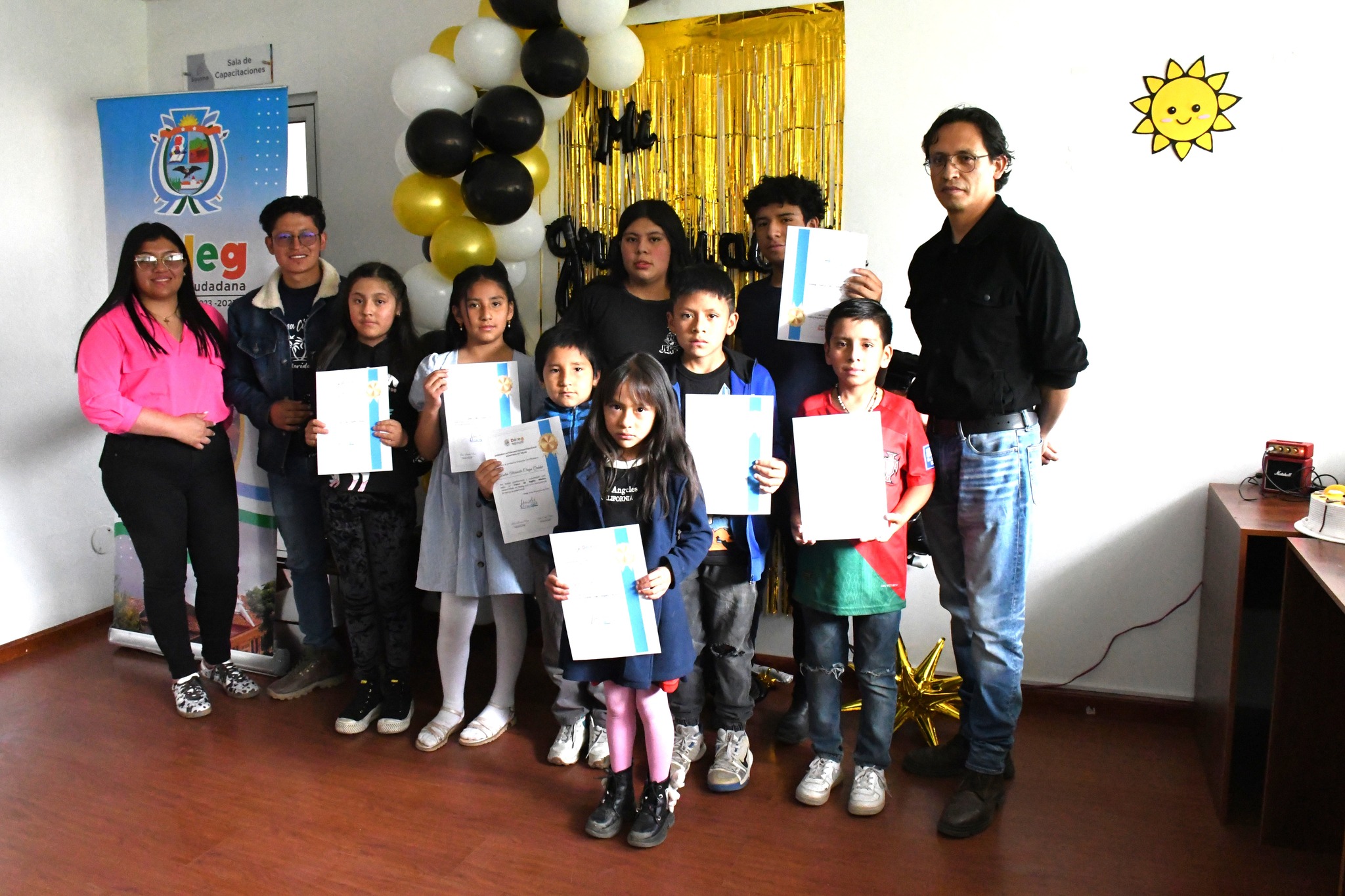CLAUSURA DEL CURSO DE INGLES BASICO EN SOLANO